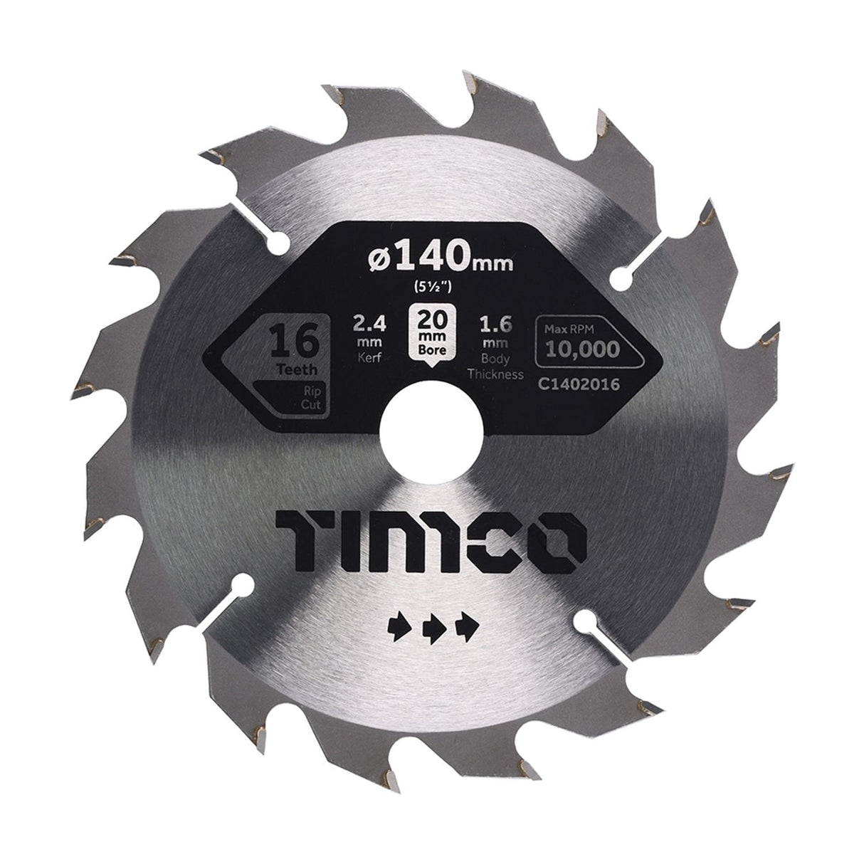 Circular Saw Blade General Purpose Coarse/Medium - C1402016
