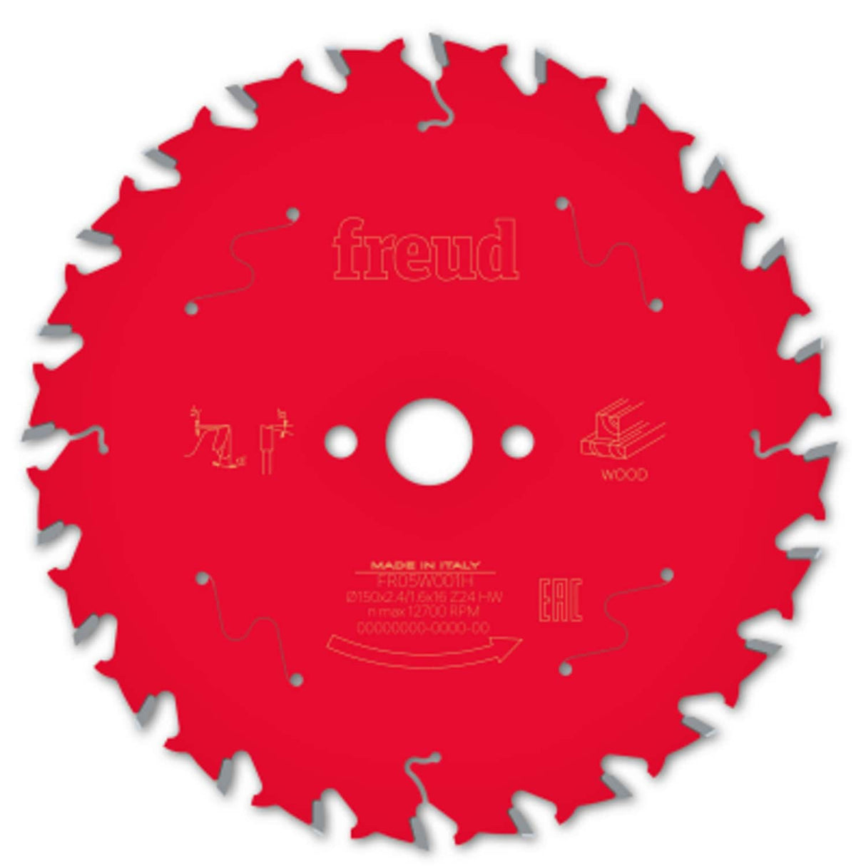 Circular Saw Blade Hh Wood 150 x 16 x 2.4/1.6 X T24 LP30M 004P