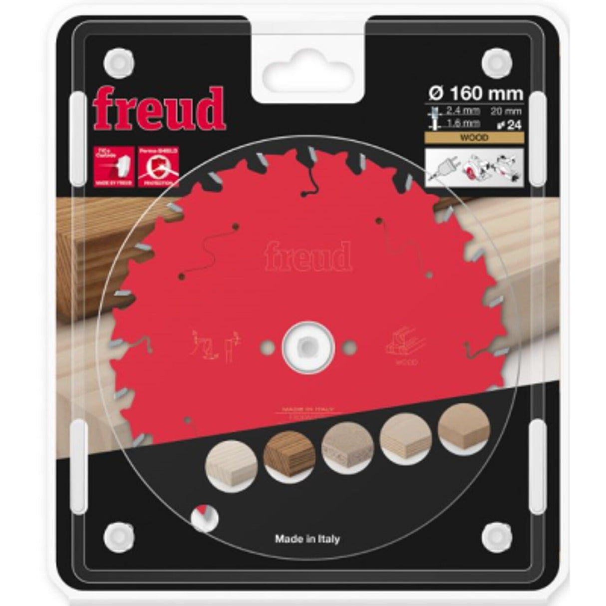 Circular Saw Blade Hh Wood 160 x 20 x 2.4/1.6 X T24 LP30M 007P