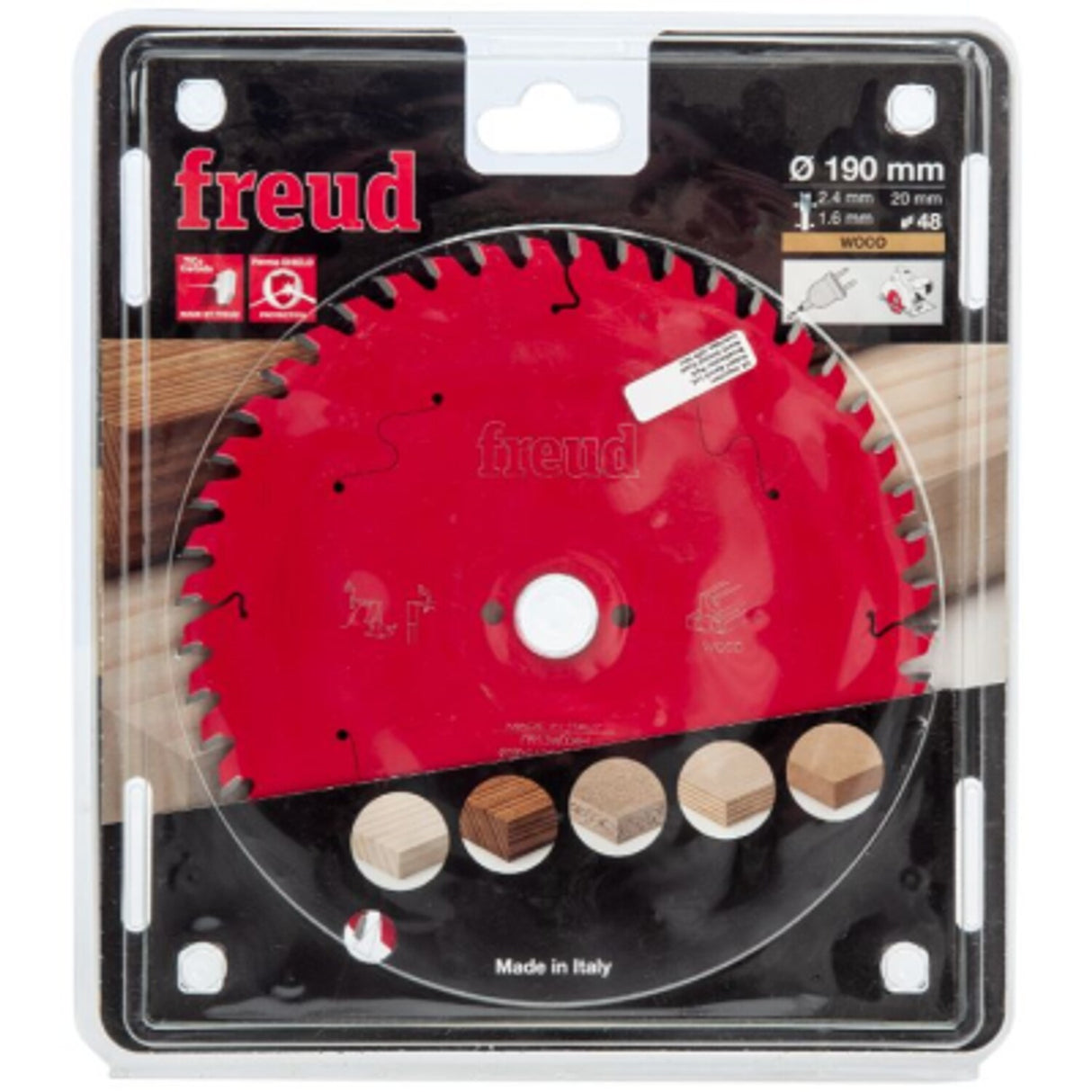 Circular Saw Blade Hh Wood 190 x 20 x 2.4/1.6 X T48 LP40M 014P