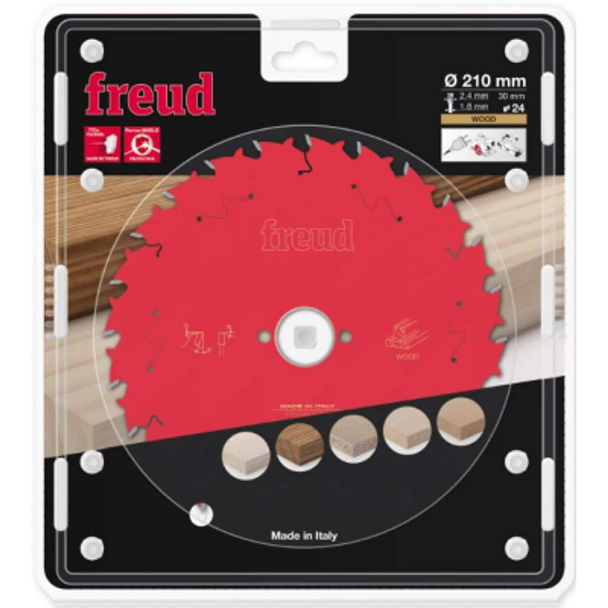 Circular Saw Blade Hh Wood 210 x 30 x 2.4/1.8 X T24 LP30M 018P