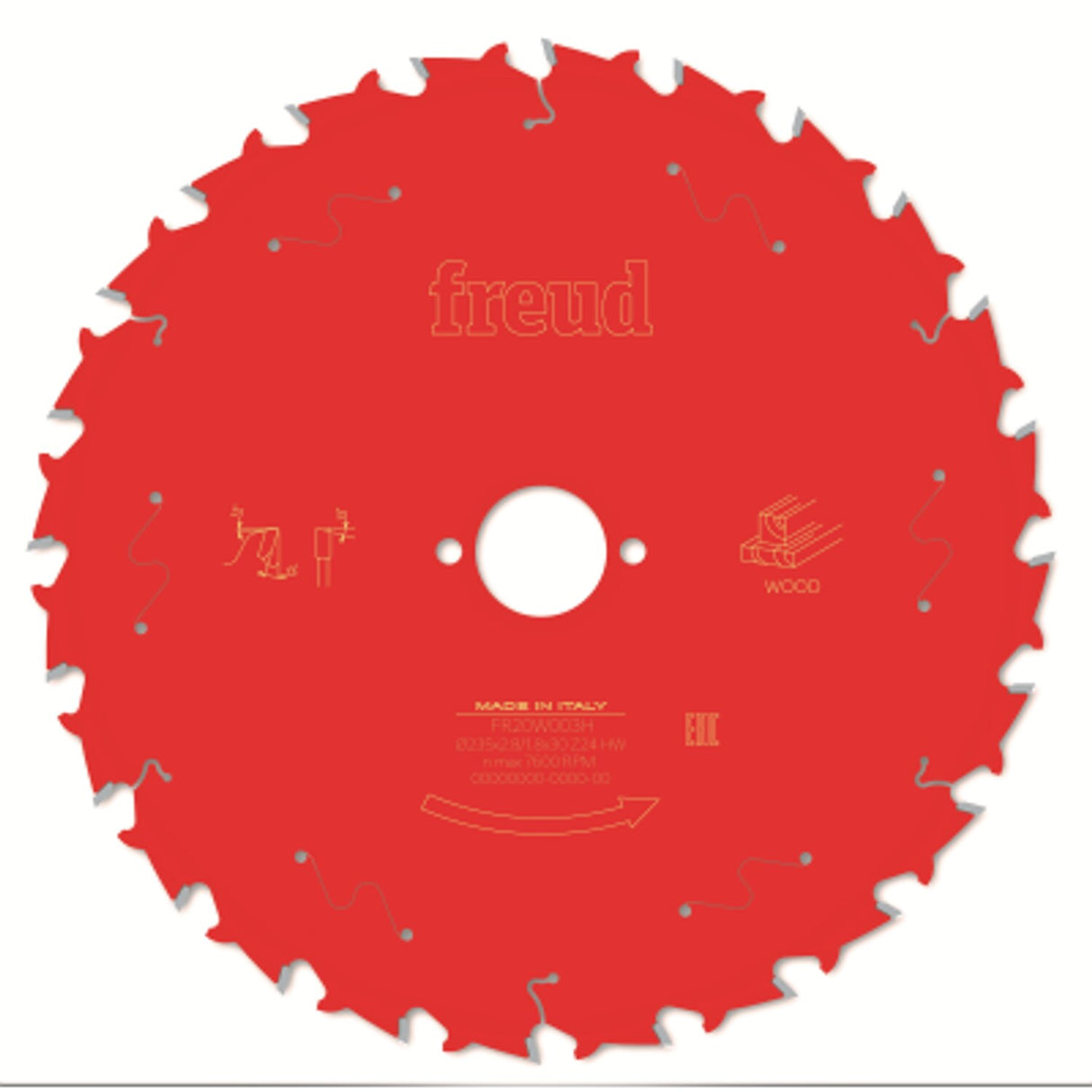 Circular Saw Blade Hh Wood 235 x 30 x 2.8/1.8 X T24 LP20M 023P