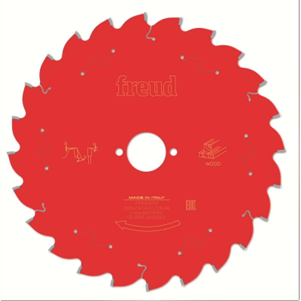Circular Saw Blade Miter Wood 216 x 30 x 2.4/1.8 X T24 LP20M 019P