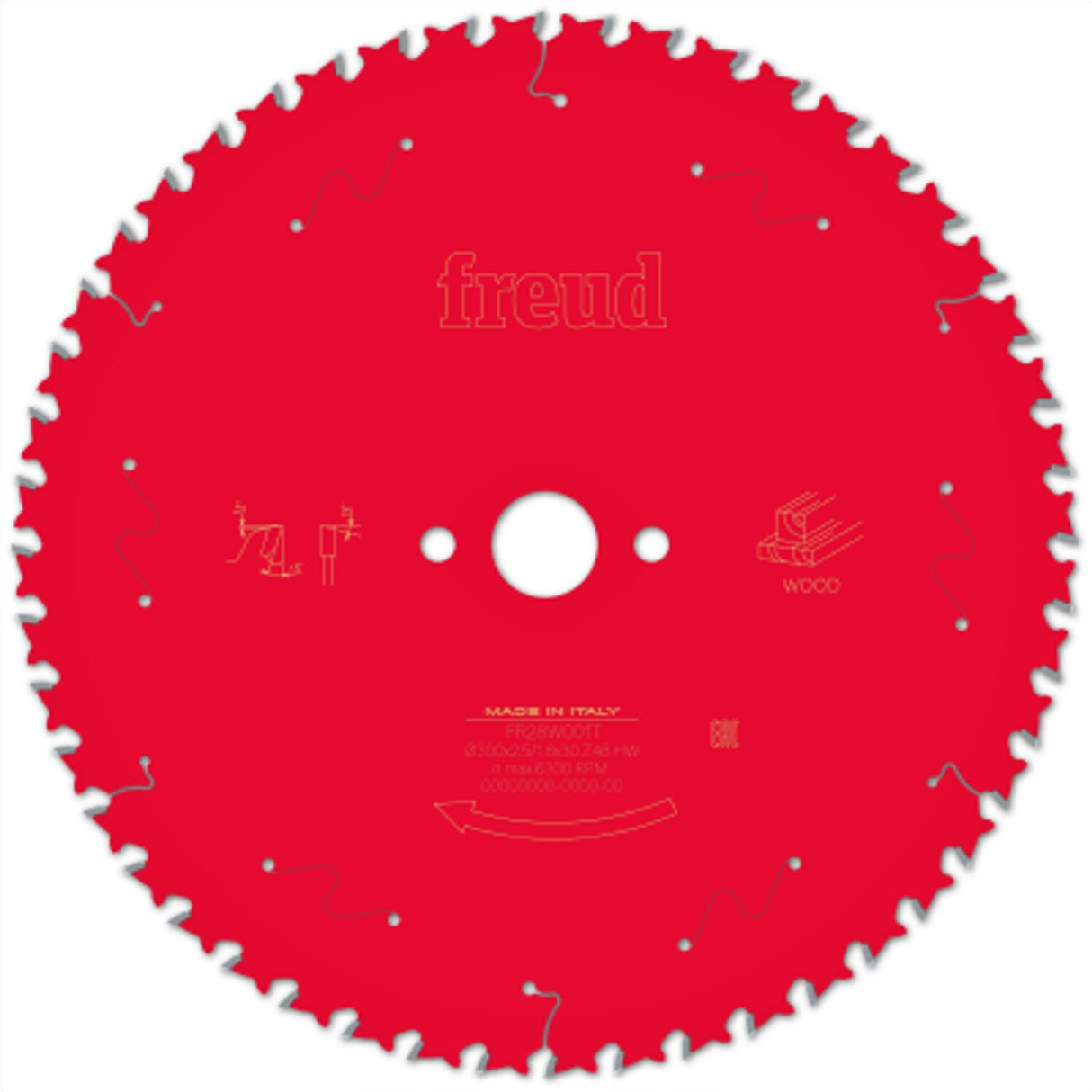 Circular Saw Blade Table Wood 300 x 30 x 2.5/1.8 X T48 LP60M 003P