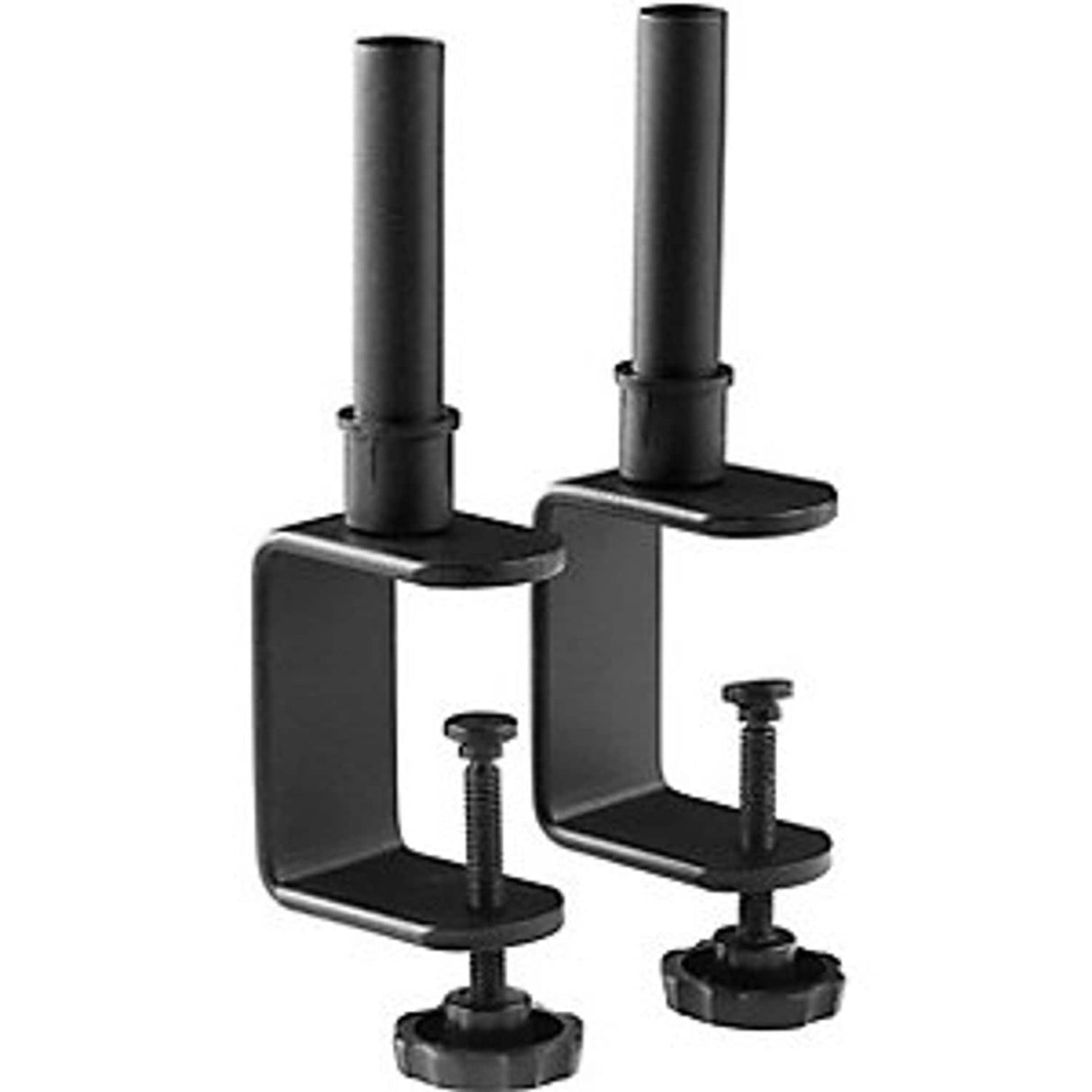 Clamp for Softline Acoustic Desk Partition Pack of 2 Grey 60mm