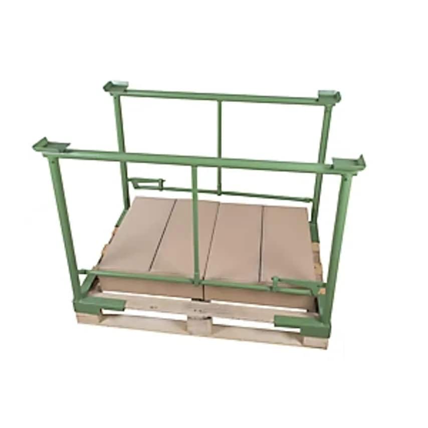 Clamp-on Stacking Frame, Bar Width 1200mm, 1 Pair, Effective Height 1200mm