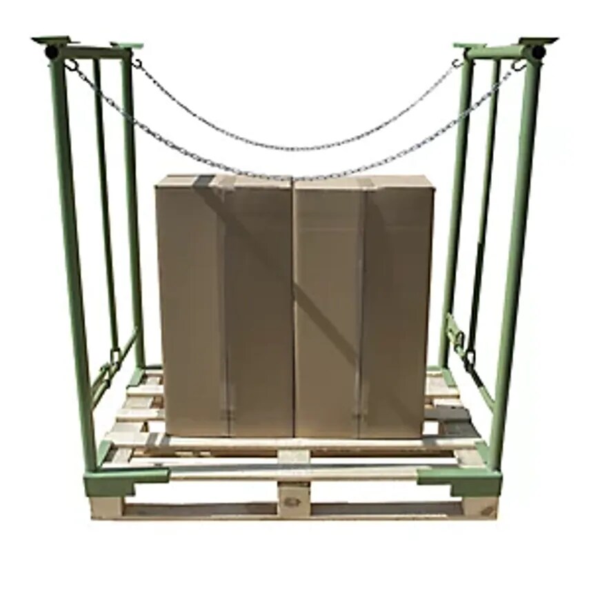Clamp-on Stacking Frame, Bar Width 800mm, 1 Pair, Effective Height 1200mm
