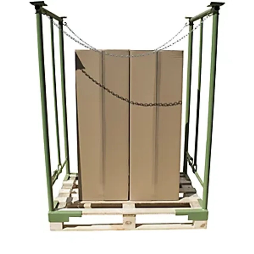 Clamp-on Stacking Frame, Bar Width 800mm, 1 Pair, Effective Height 1500mm