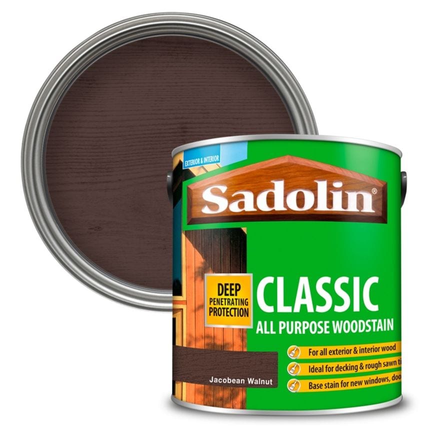 Classic Wood Protection 2.5L Jacobean Walnut