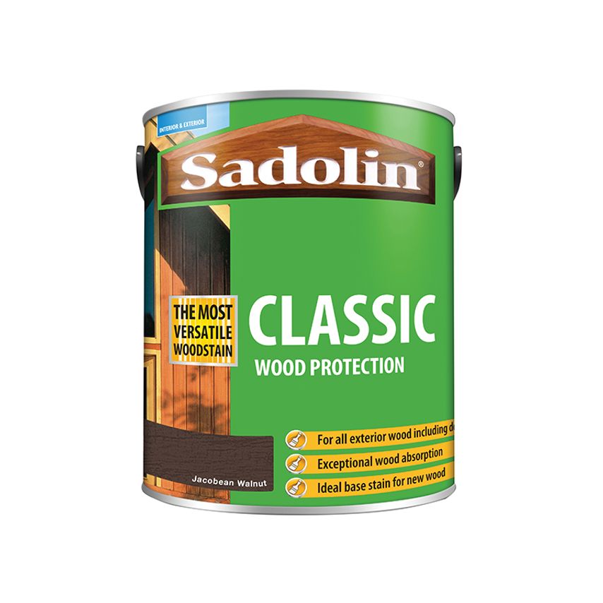 Classic Wood Protection Jacobean Walnut 5 litre SAD5028467