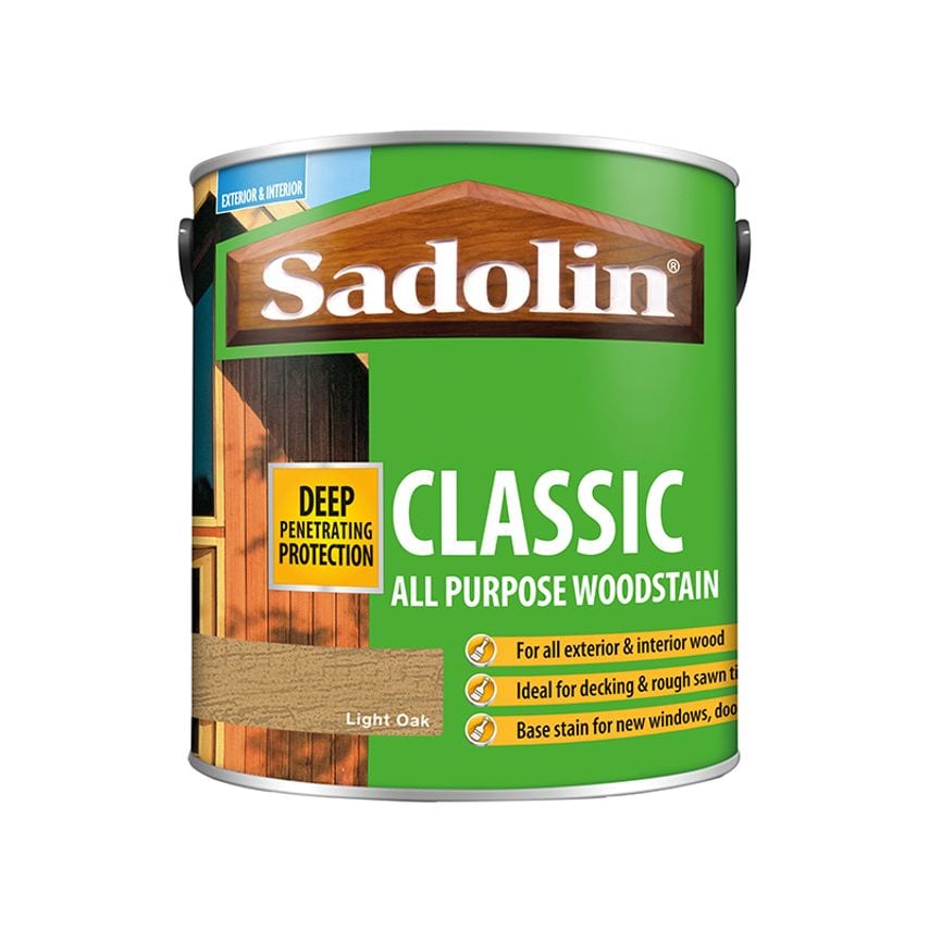 Classic Wood Protection Light Oak 2.5 litre SAD5012901