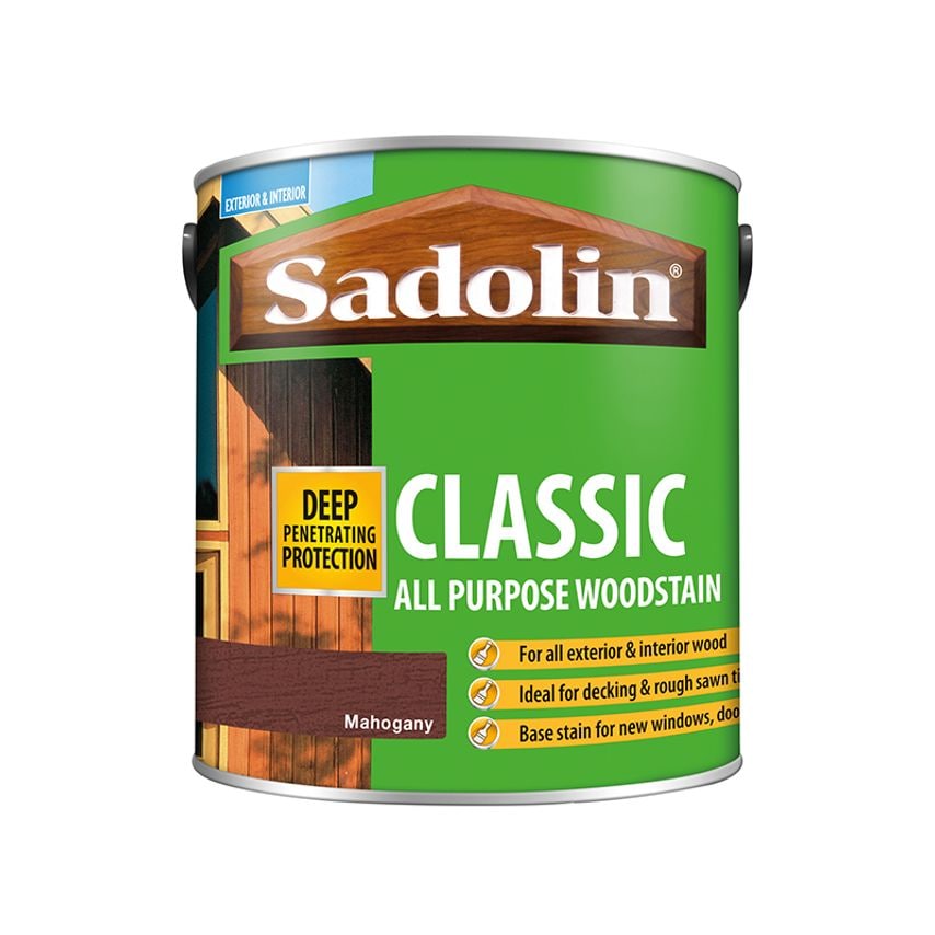 Classic Wood Protection Mahogany 2.5 litre SAD5028492