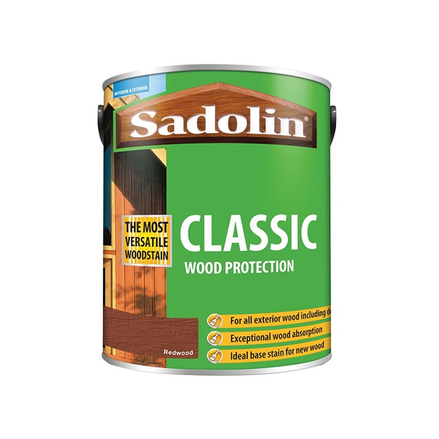 Classic Wood Protection Redwood 5 litre SAD5012919