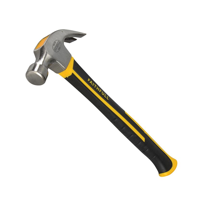 Claw Hammer Fibreglass Handle 227g (8oz) FAICH8FG