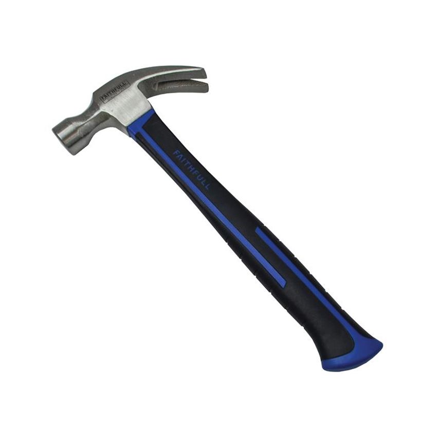 Claw Hammer Fibreglass Handle 454g (16oz) FAICH16FG