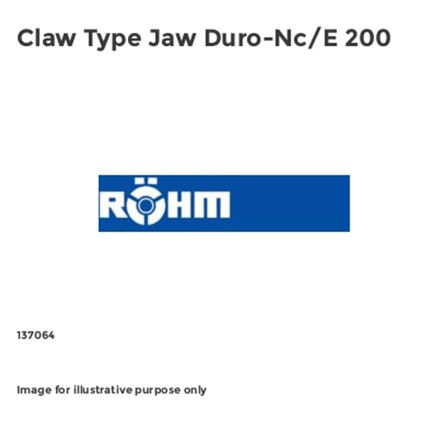 Claw Type Jaw Duro-Nc/E 200