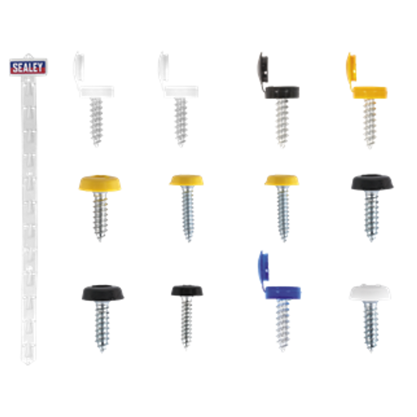 Clip Strip Deal - Mixed Numberplate Screws
