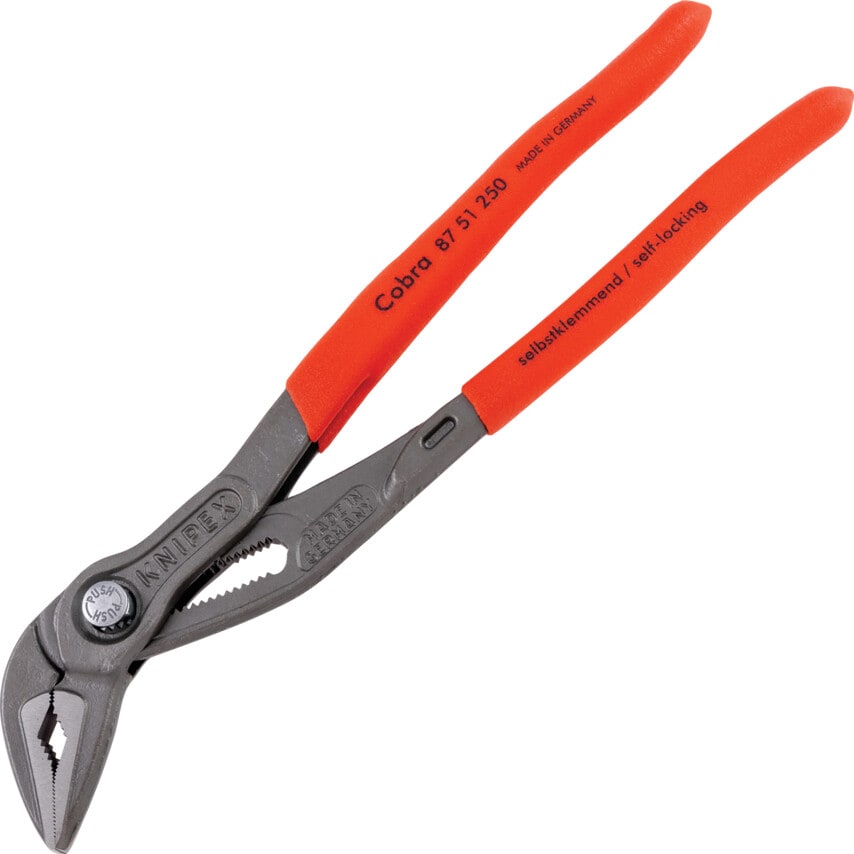 Cobra ES 250mm Water Pump Pliers, 42mm Jaw Capacity