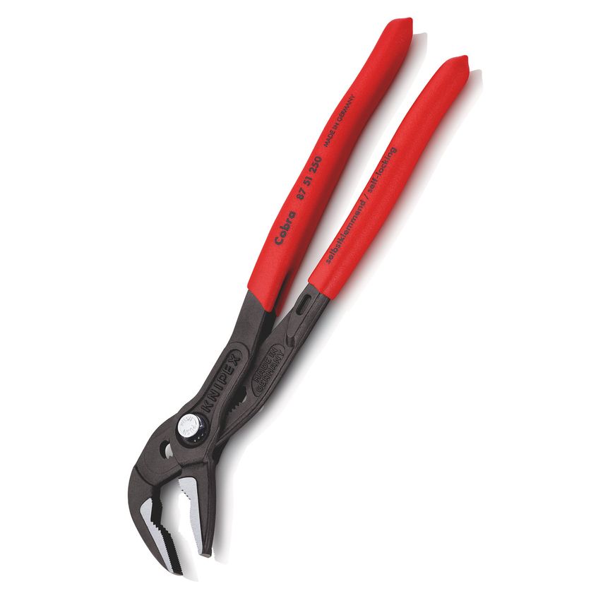 Cobra ES Extra Slim Water Pump Pliers PVC Grip 250mm - 34mm Capacity