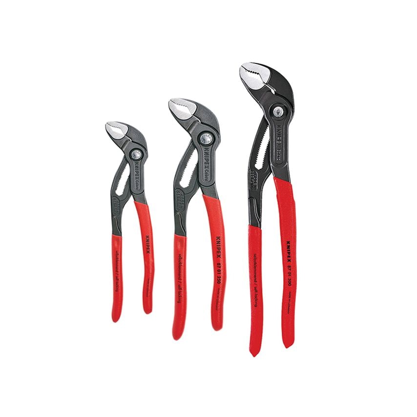 Cobra Water Pump Pliers Set, 3 Piece KPX002009V02