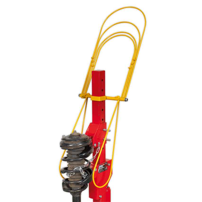 Coil Spring Compressor Restraint System