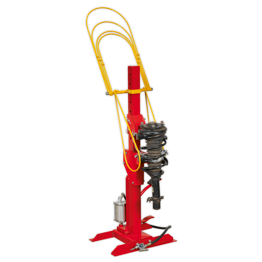 Coil Spring Compressor Restraint System