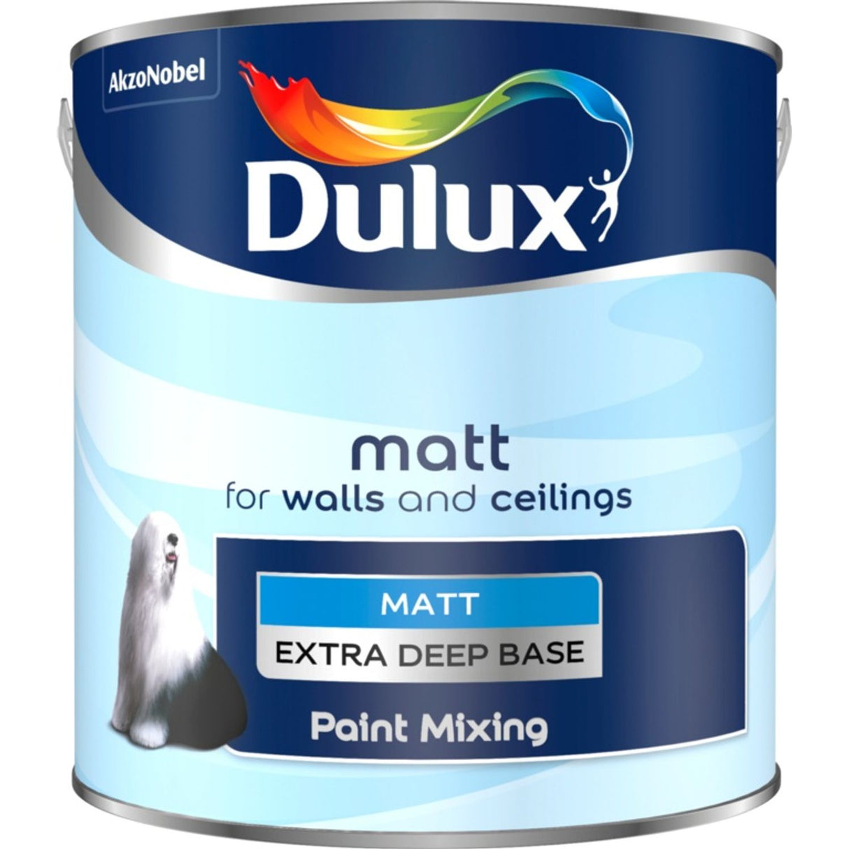 Colour Mixing 2.5 Litre Extra Deep Matt Paint Base