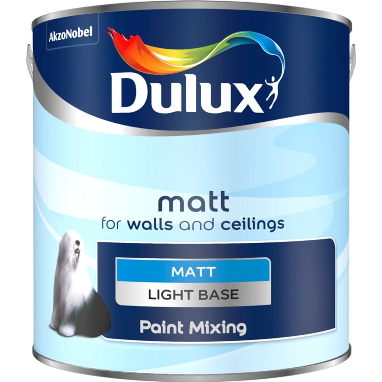Colour Mixing 2.5 Litre Light Matt Paint Base