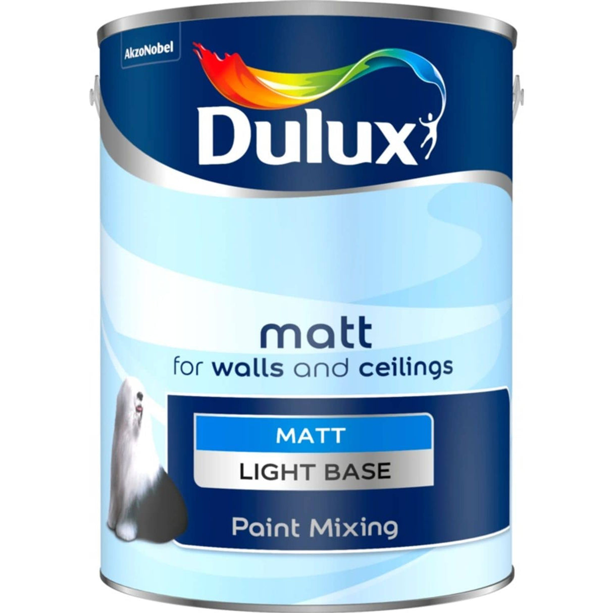 Colour Mixing 5 Litre Light Matt Paint Base