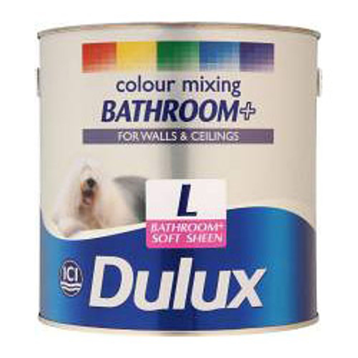 Colour Mixing Bathroom+ Soft Sheen Base Paint 2.5 Litre Light