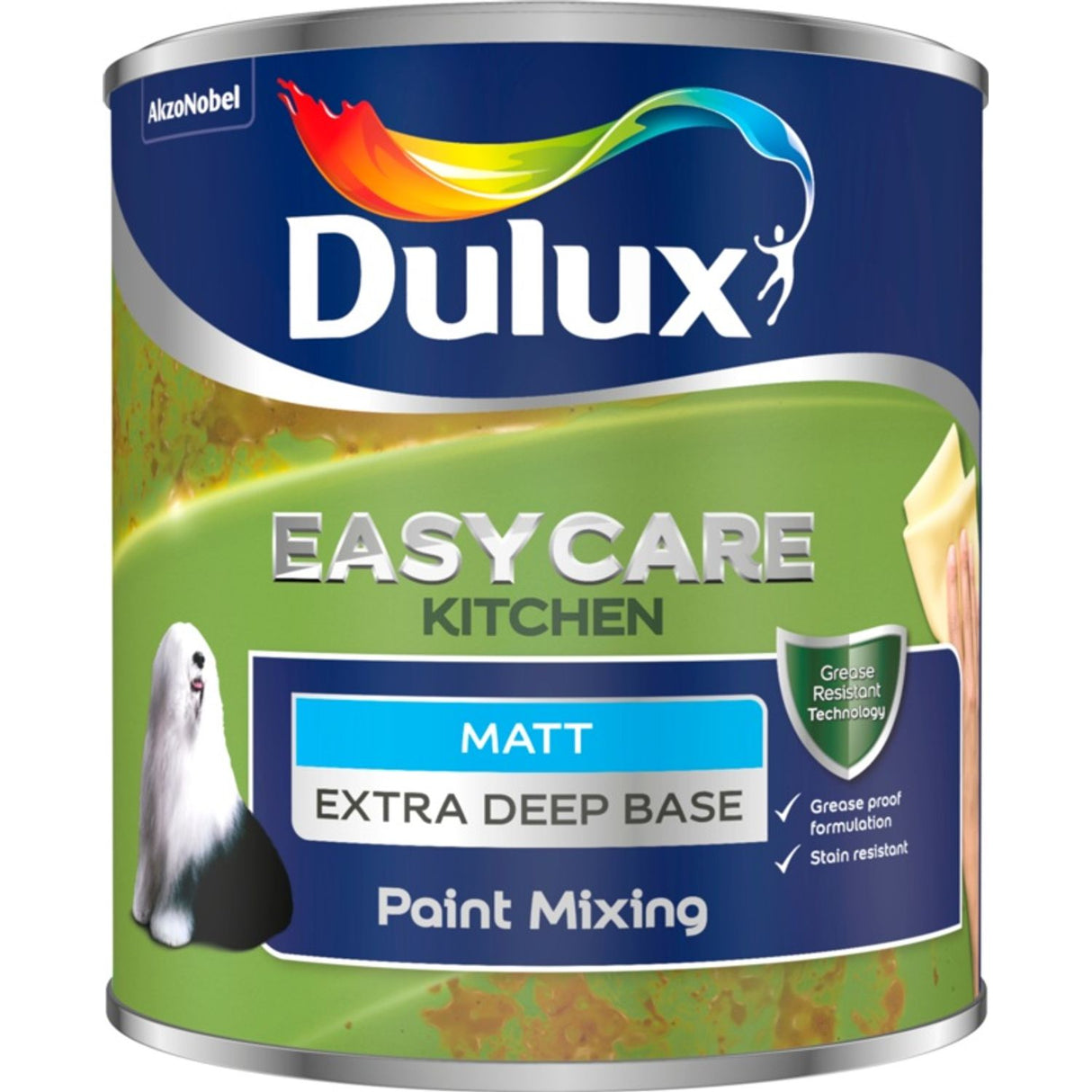 Colour Mixing Kitchen Matt Paint Base 1 Litre Extra Deep