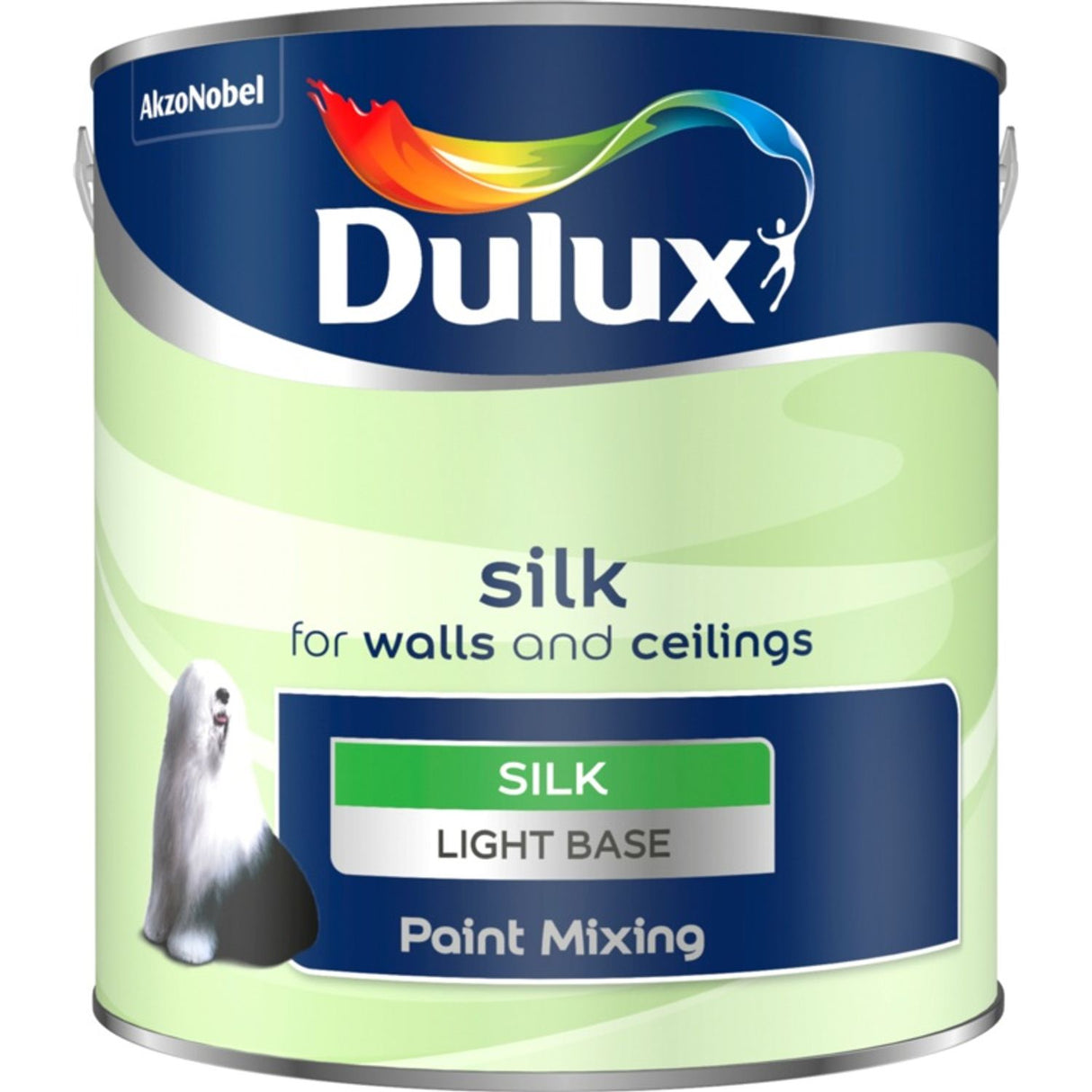 Colour Mixing Silk Base Paint 2.5 Litre Light
