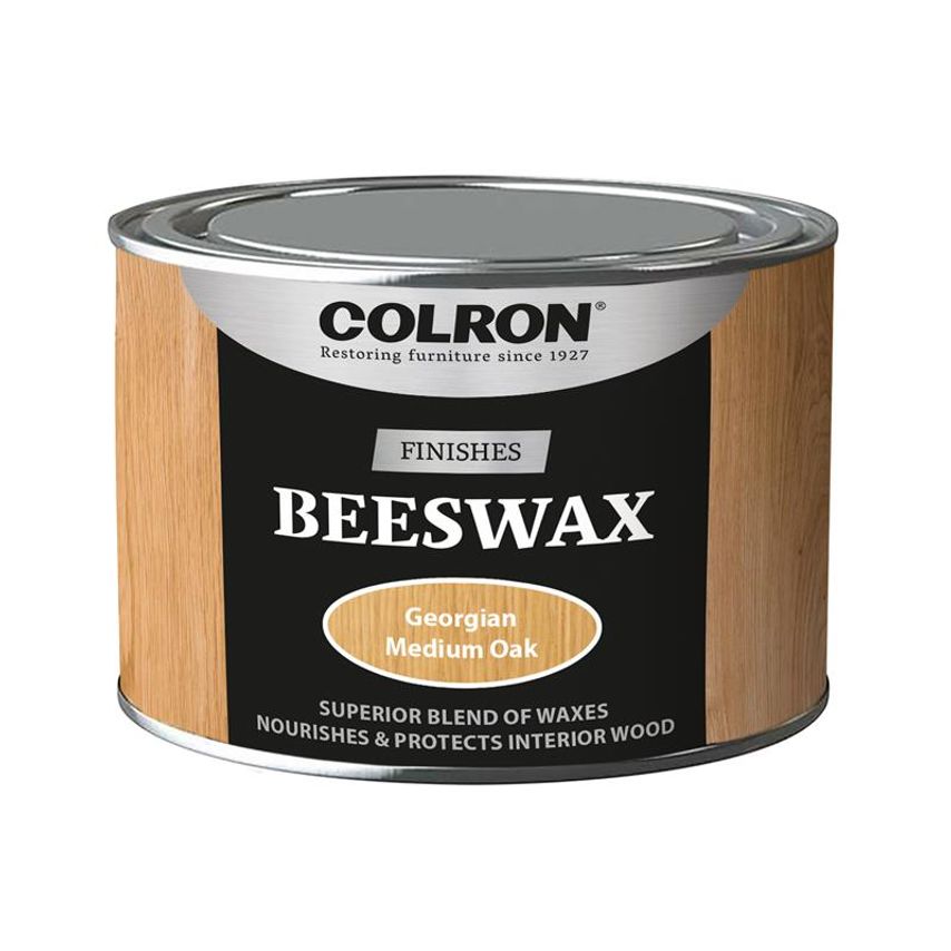 Colron Refined Beeswax Paste Medium Oak 400g RSLCRPBWGMO4
