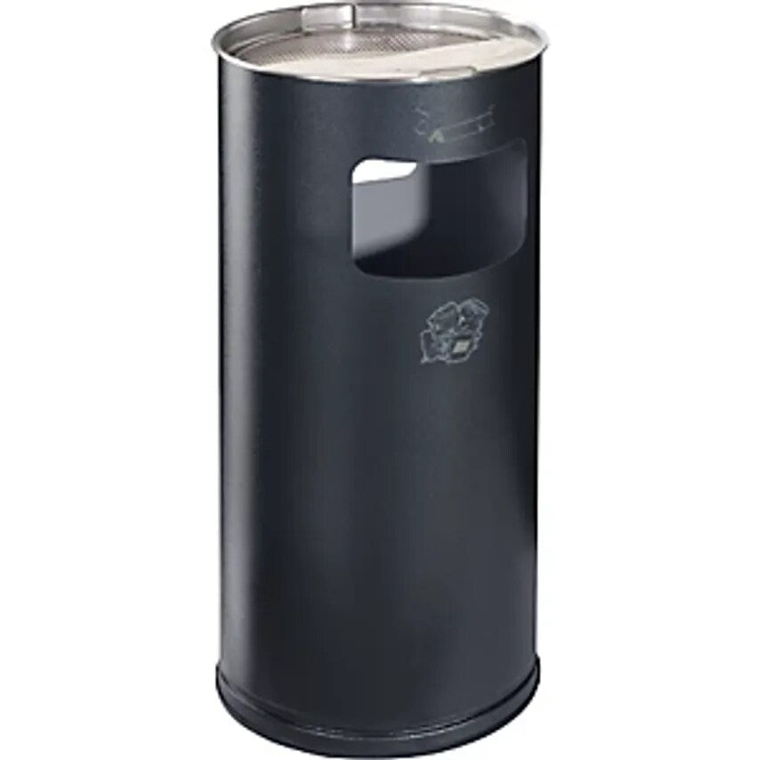 Combination Ashtray, Capacity 37 L, Hx700 X 320mm, Sheet Steel, Granite