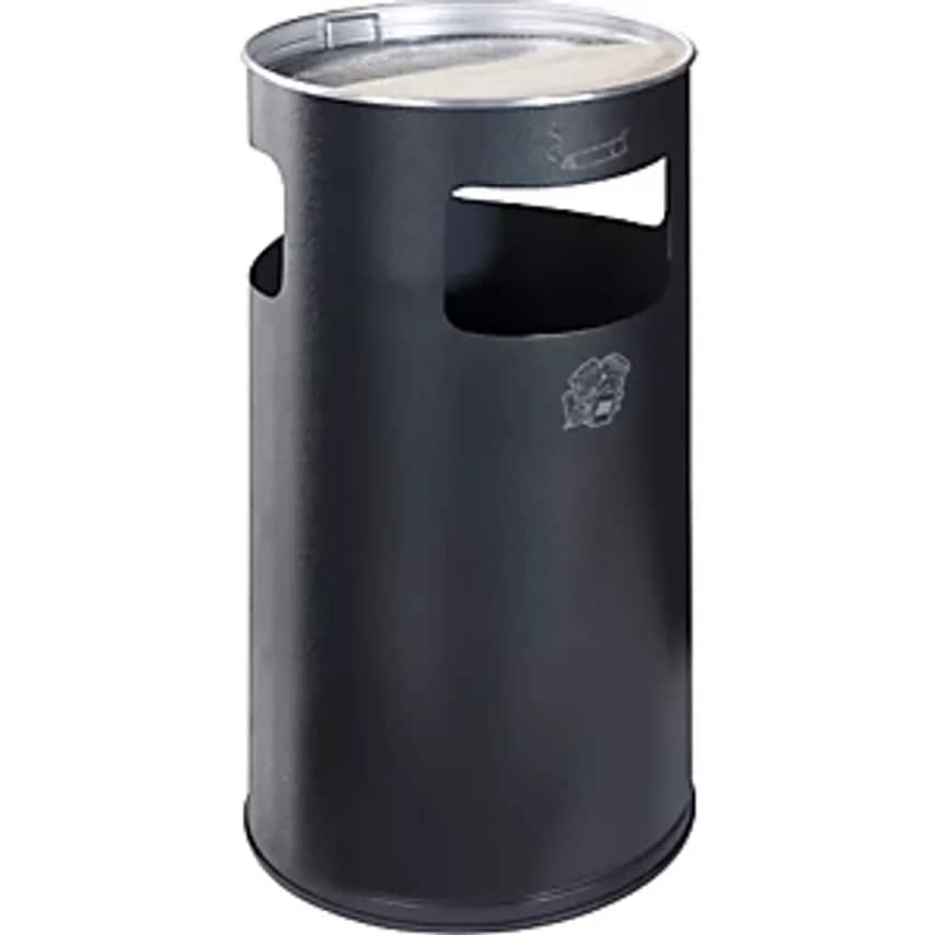 Combination Ashtray, Capacity 69 L, Hx760 X 420mm, Sheet Steel, Granite