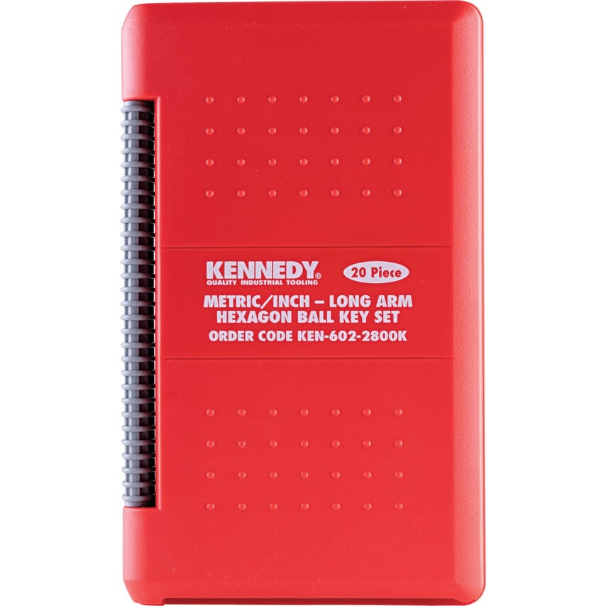 Combination Long Arm B/Ptmm/Af Hex Key Set 20 Piece