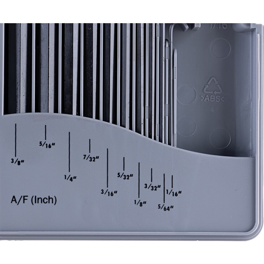 Combination Long Arm B/Ptmm/Af Hex Key Set 20 Piece