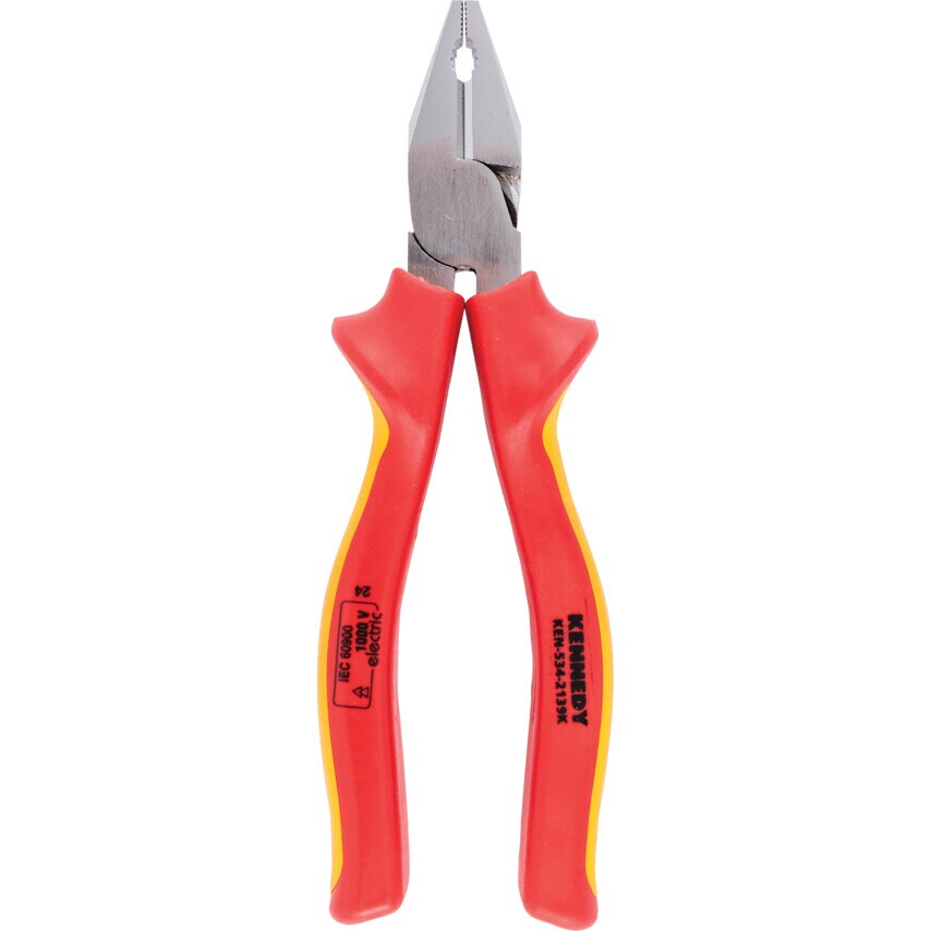 Combination Pliers Chromed Insulated 2-COMPONENT Handles 180mm