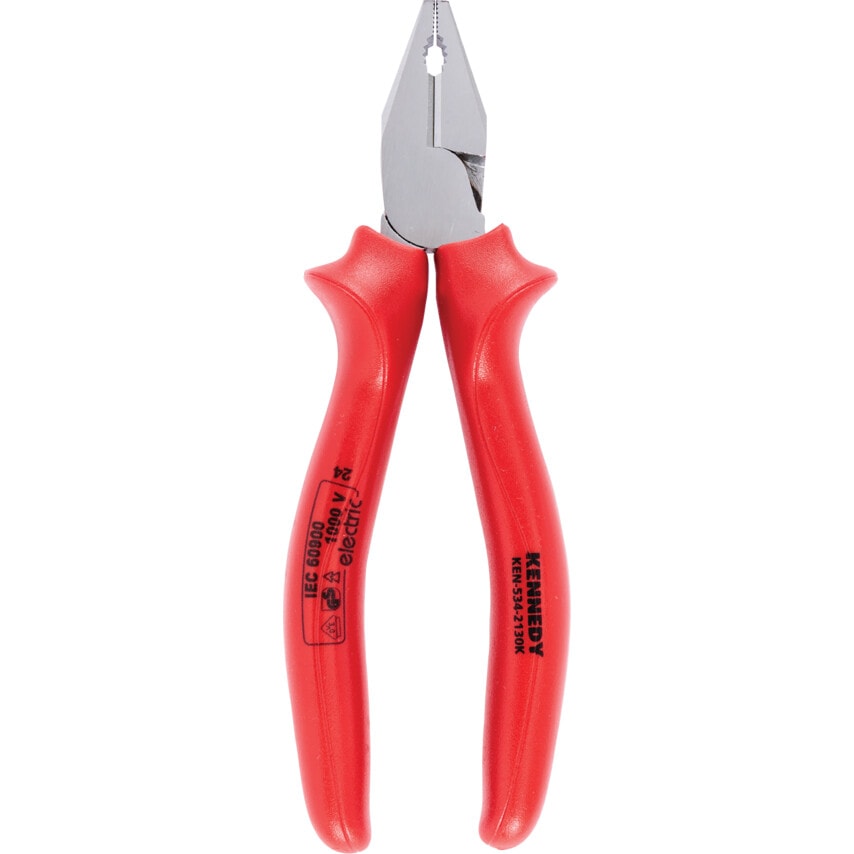 Combination Pliers Comfort Grip Insulated Power 1000V 180mm