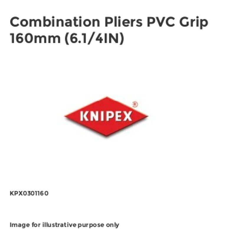 Combination Pliers PVC Grip 160mm (6.1/4IN) KPX0301160