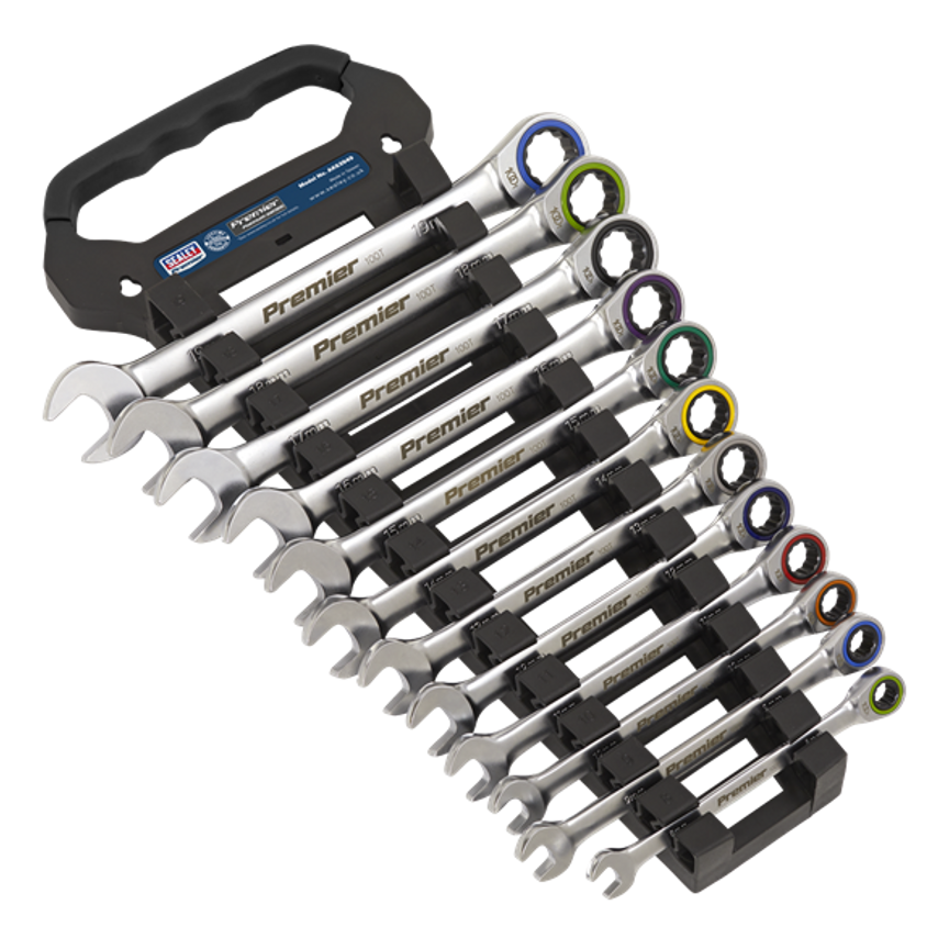Combination Ratchet Spanner Set 12pc Metric - Platinum Series - AK63949