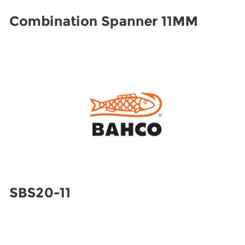 Combination Spanner 11mm BAHCM11