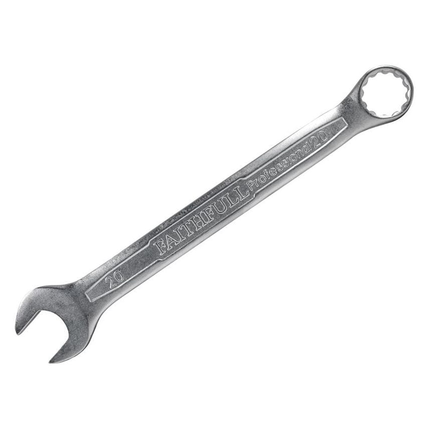 Combination Spanner CV Satin Finish 20mm FAISPAC20