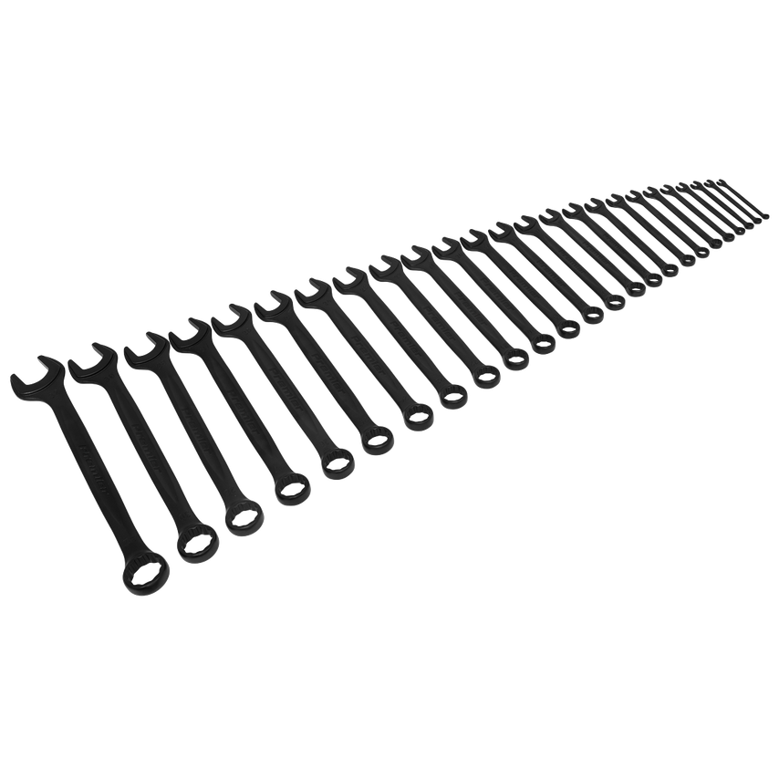 Combination Spanner Set25 Piece Metric - Black Series