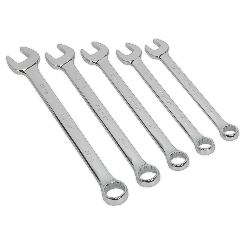 Combination Spanner Set5 Piece Jumbo Metric