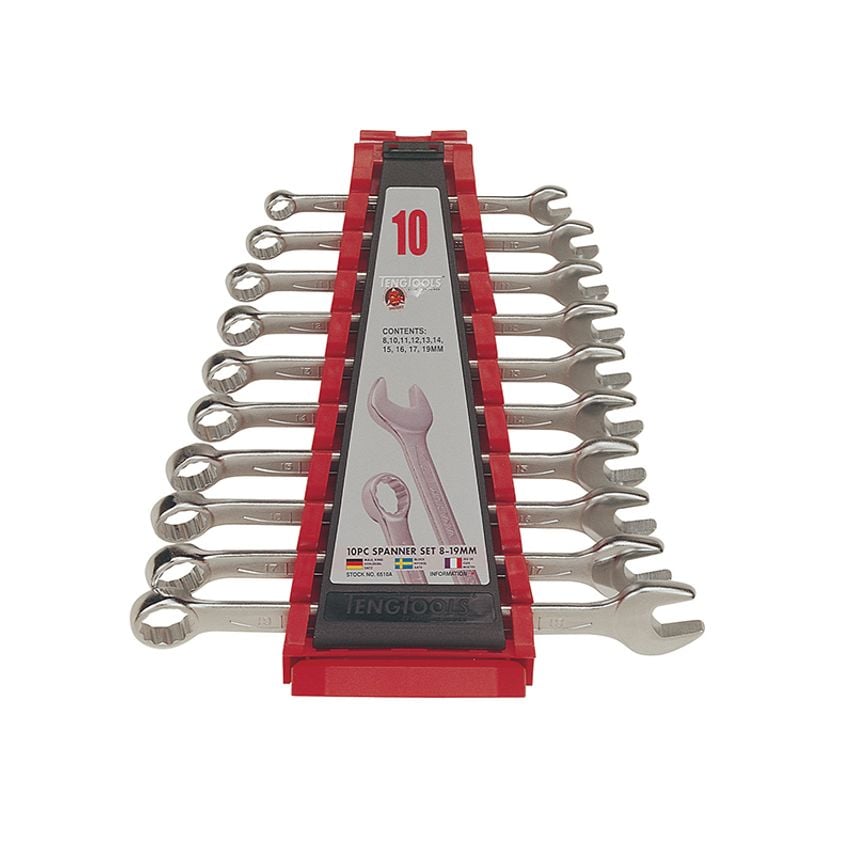 Combination Spanner Set, 10 Piece TEN6510A