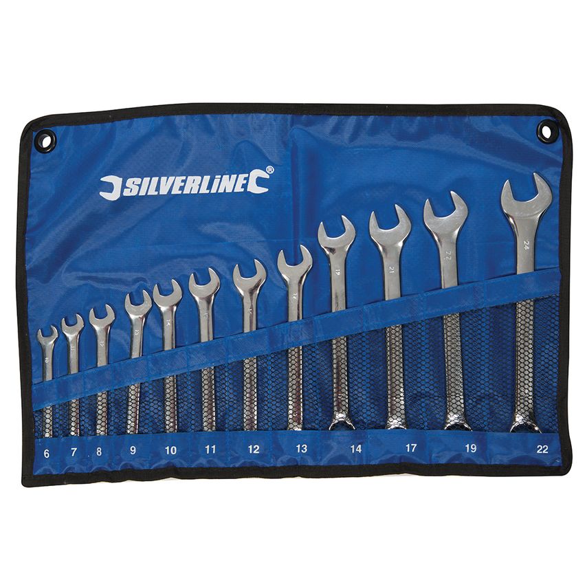 Combination Spanner Set 12 Piece 6 - 22mm