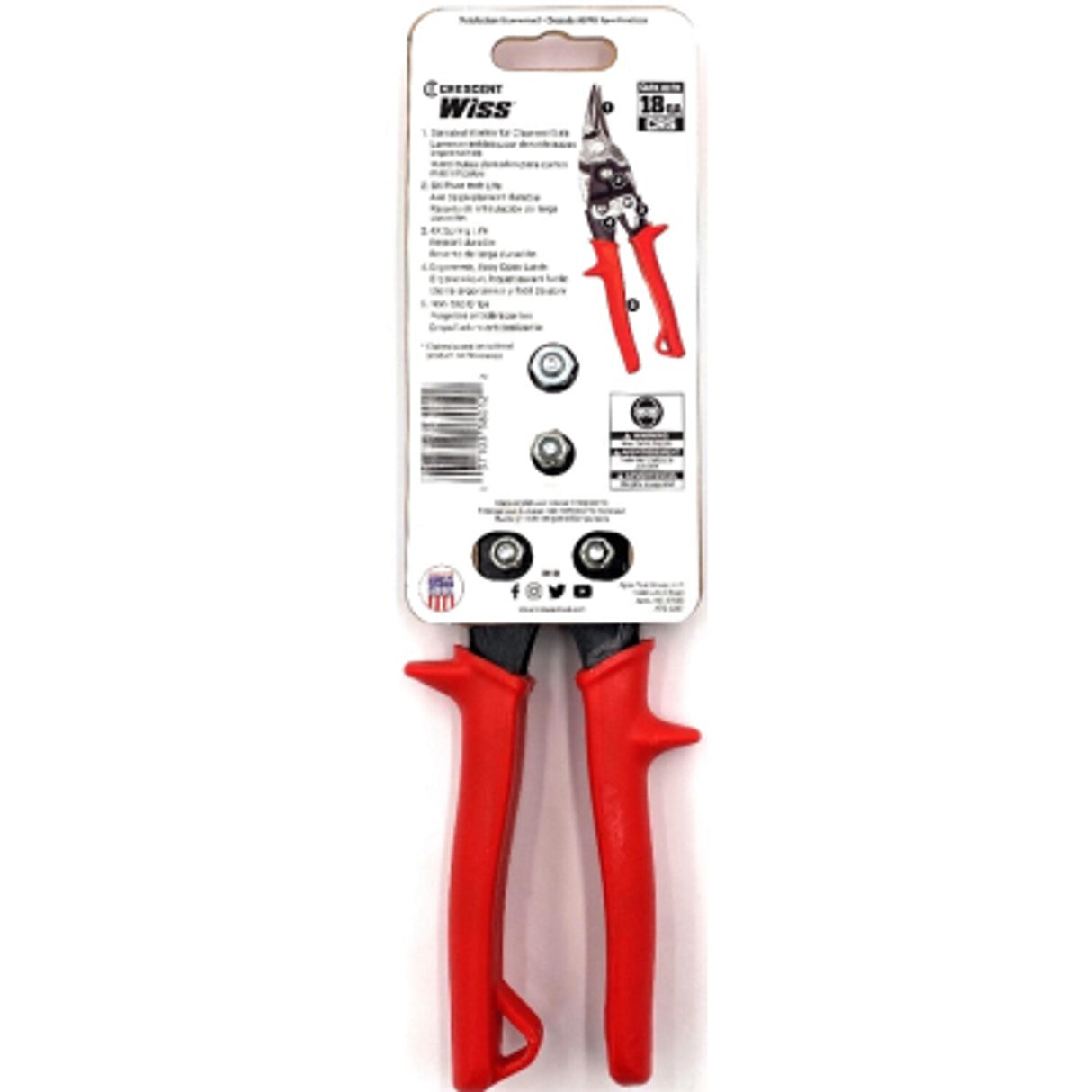 Compound Snips Straight/Left Cut M1R