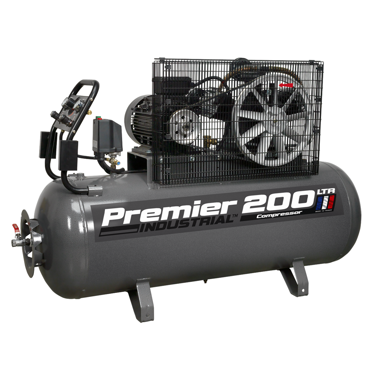 Compressor 200L Belt Drive 5.5HP 3PH