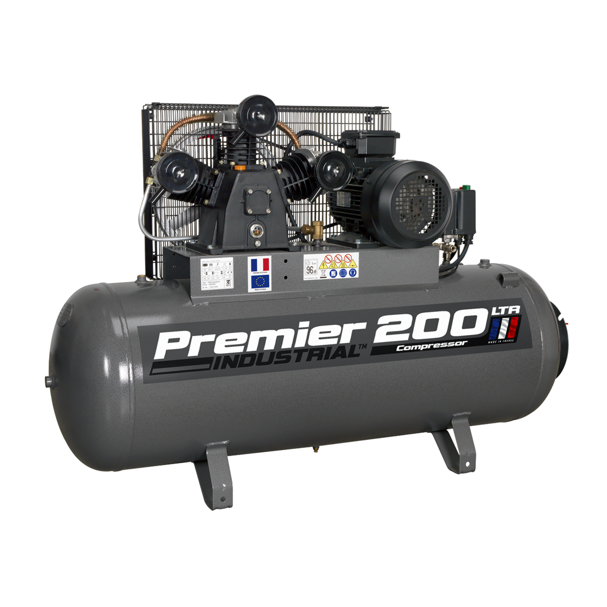Compressor 200L Belt Drive 5.5HP 3PH